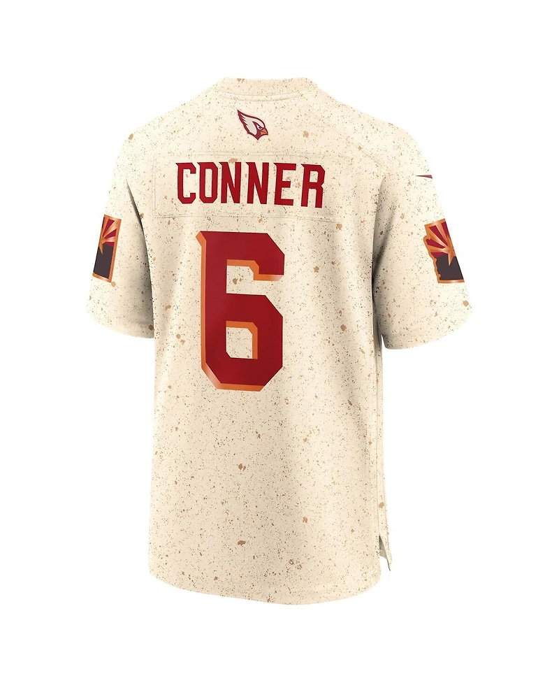 Nike Men's James Conner Natural Arizona Cardinals 2025 Rivalries Collection Game Jersey