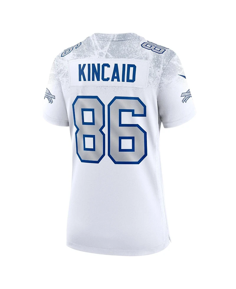 Nike Women's Dalton Kincaid White Buffalo Bills 2025 Rivalries Collection Game Jersey