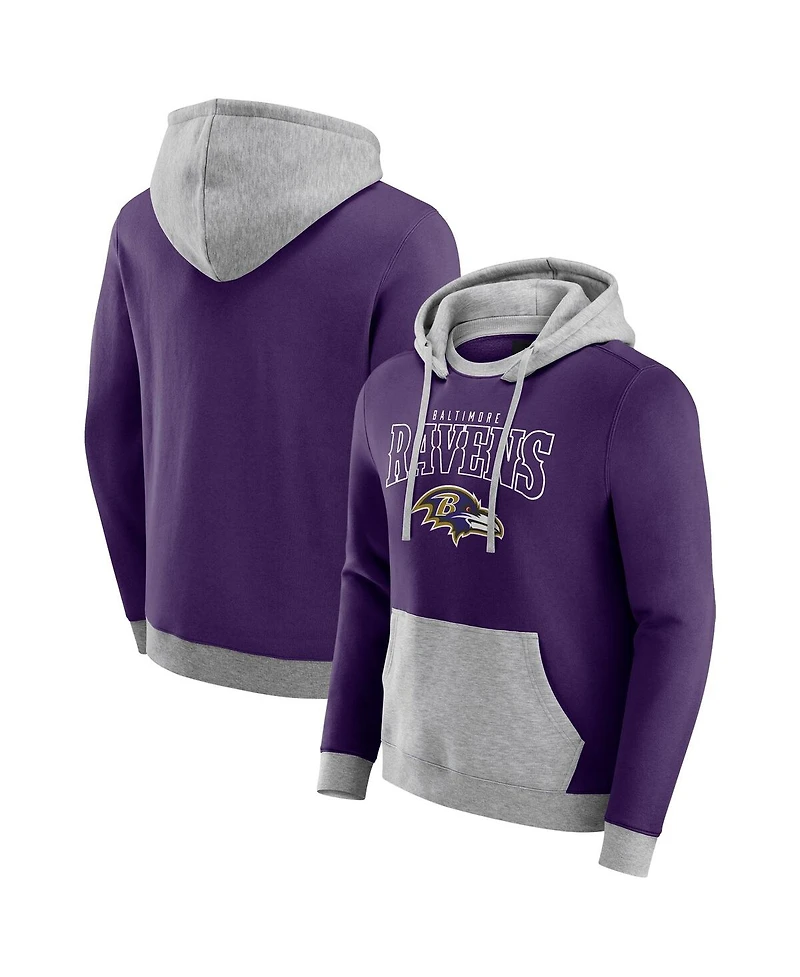 Darius Rucker Collection by Fanatics Men's Purple Baltimore Ravens Coaches Hoodie