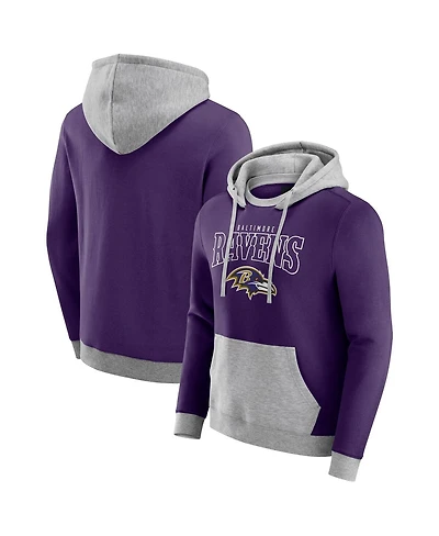 Darius Rucker Collection by Fanatics Men's Purple Baltimore Ravens Coaches Hoodie