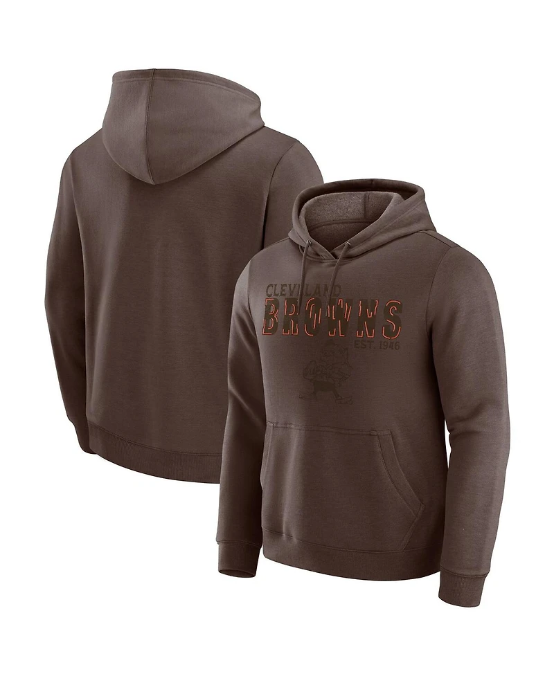 Darius Rucker Collection by Fanatics Men's Brown Cleveland Browns Hoodie