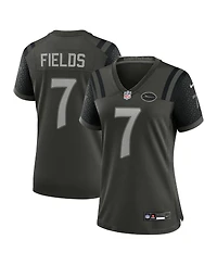 Nike Women's Justin Fields Gotham Green New York Jets 2025 Rivalries Collection Game Jersey
