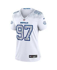 Nike Women's Joey Bosa White Buffalo Bills 2025 Rivalries Collection Game Jersey