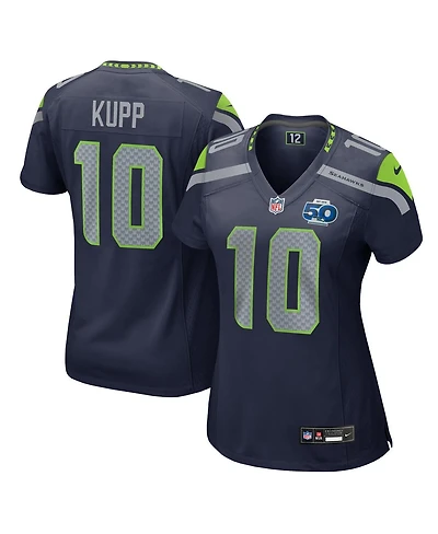 Nike Women's Cooper Kupp College Navy Seattle Seahawks Team 50th Season Game Jersey