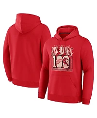 Fanatics Men's Red Detroit Wings Centennial Legacy Fleece Hoodie