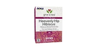 Now Foods Heavenly Hip Hibiscus Tea Bags, 24 Bags