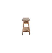 Porter Designs Portola Solid Acacia Wood Console Table, Natural