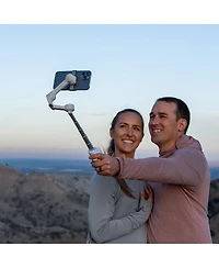 Insta360 Flow 2 3-Axis Ai-Powered Smartphone Gimbal, Stone Gray