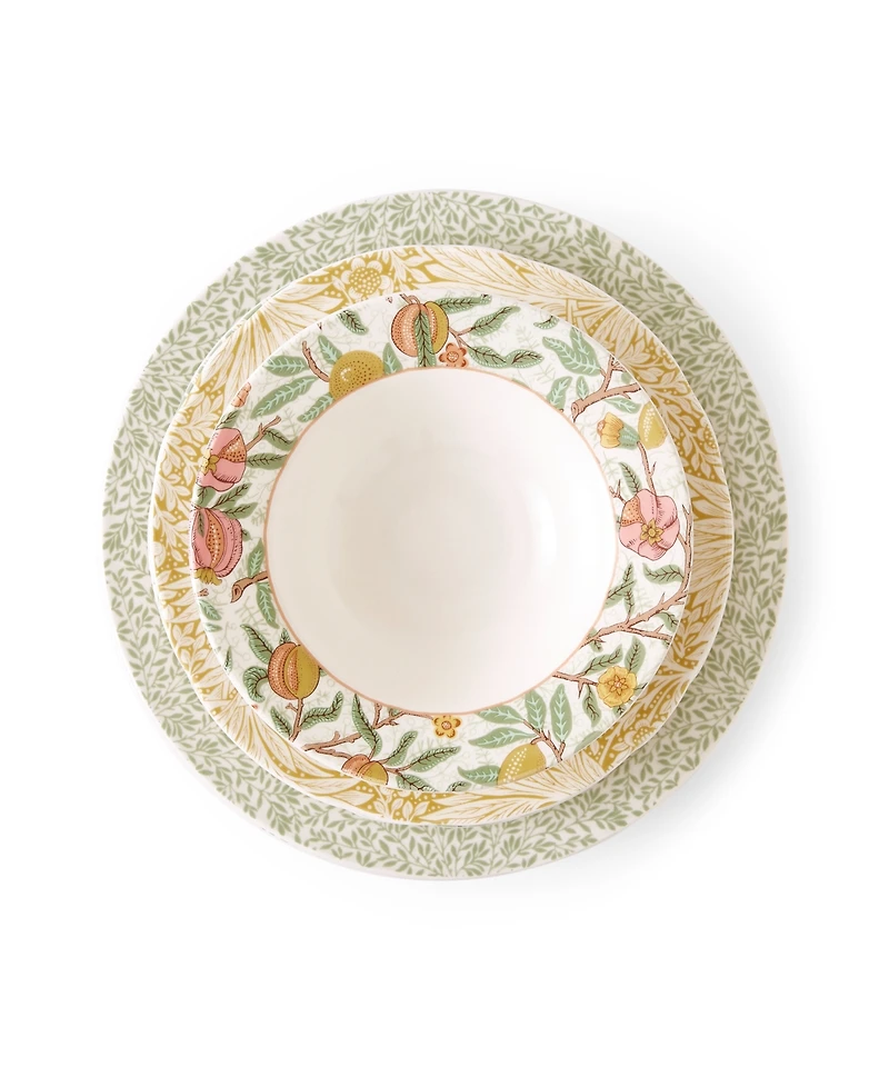 Spode Morris & Co. 24-Pc. Dinnerware Set, Service For 8