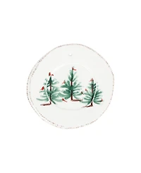 Vietri Lastra Holiday Round Ornament