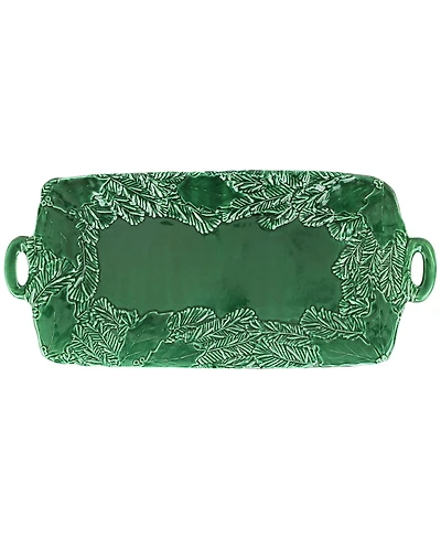 Vietri Lastra Handled Rectangular Platter