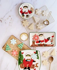 Vietri Old St. Nick 2025 Limited Edition Rectangular Platter
