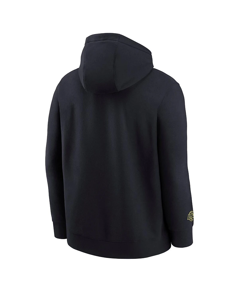 Nike Men's Dark Blue Los Angeles Rams 2025 Rivalries Collection Club Hoodie