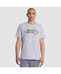 Nike Men's Wolf Gray Seattle Seahawks 2025 Rivalries Collection Essential T-Shirt