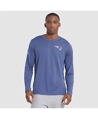 Nike Men's Storm Blue New England Patriots 2025 Rivalries Collection Sideline Legend Dri-fit Long Sleeve T-Shirt