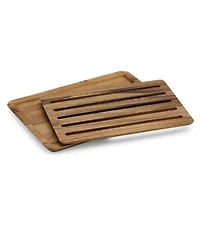 Ironwood Acacia Bread Board-Nesting