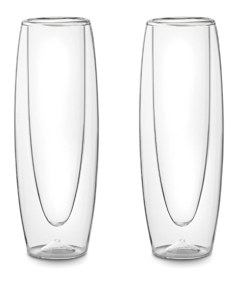 Outset 5.5 oz. Champagne Glasses, Set of 2