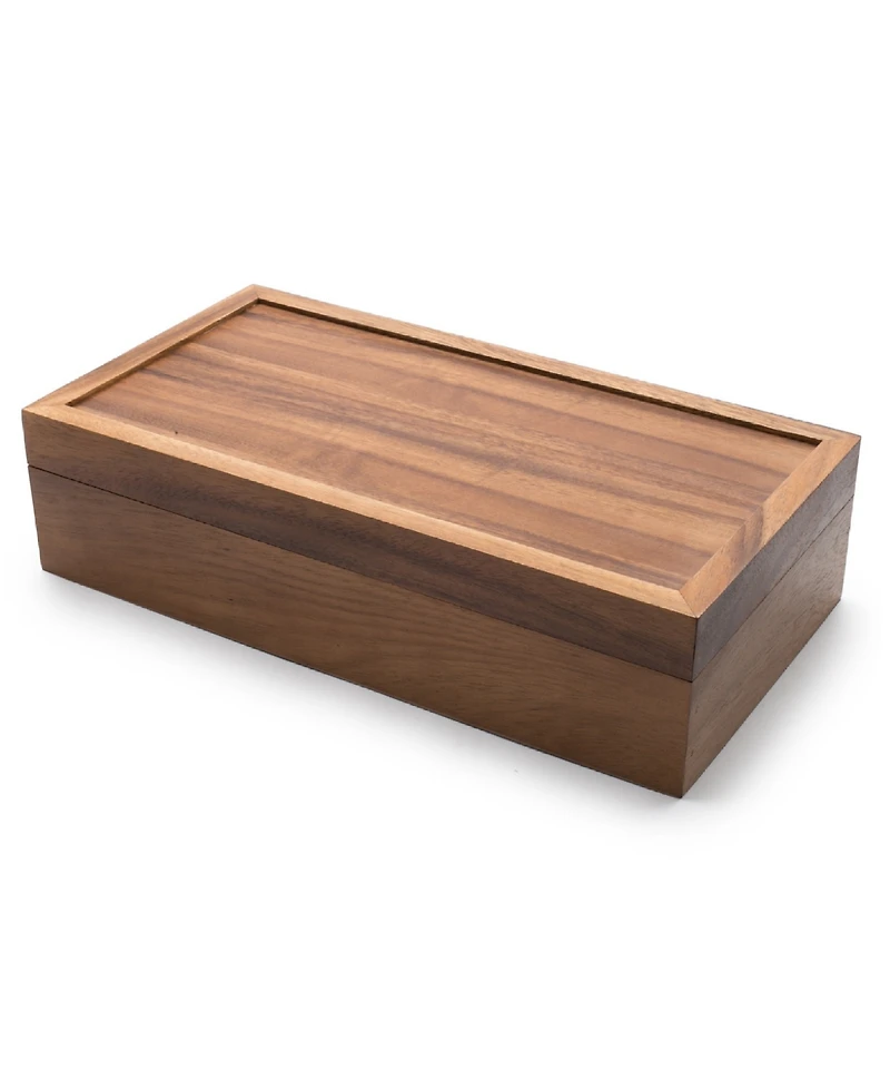 Ironwood Acacia Rectangular Tea Box