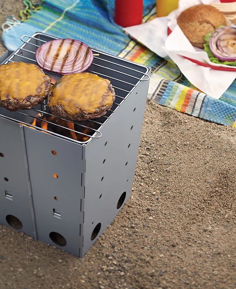 Outset Collapsible Camping 13" Chimney Grill Starter