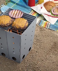 Outset Collapsible Camping 13" Chimney Grill Starter