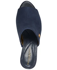 Donna Karan New York Women's Wedge Heel Mules