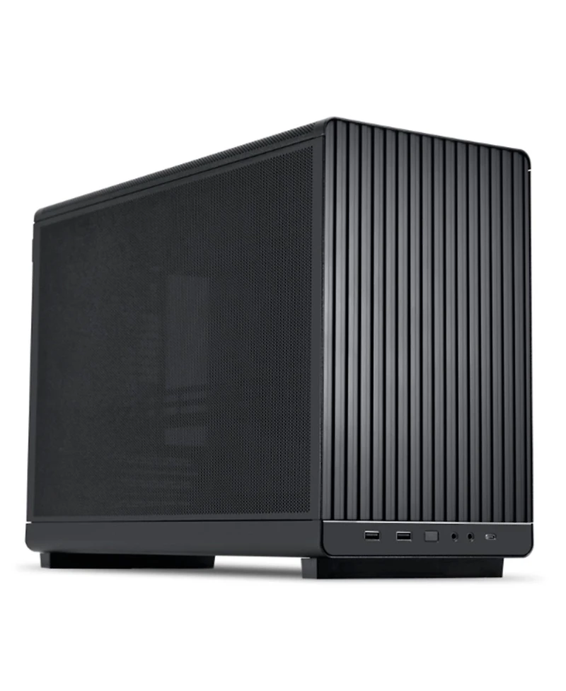 Lian-Li A3-1 3-Slots Vertical Gpu Bracket Kit with 150mm PCIe4.0 Riser Cable for A3-matx Computer Case, Black