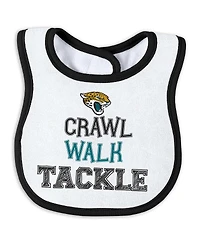 Wear by Erin Andrews Baby Boys and Girls Jacksonville Jaguars Sleep Play Set