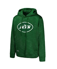 Outerstuff Men's Green New York Jets Streak Fleece Pullover Hoodie