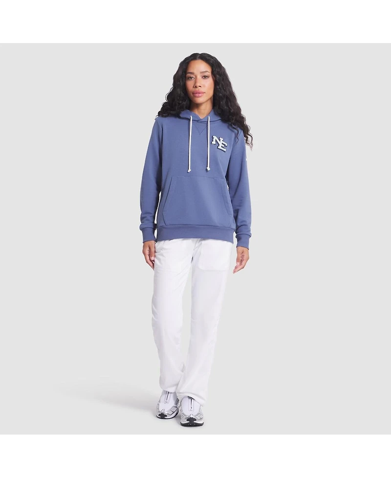 Nike Women's Storm Blue New England Patriots 2025 Rivalries Collection Standard Issue Sideline Dri-fit Hoodie