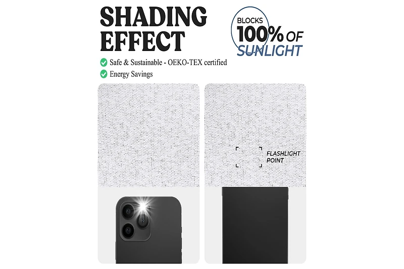 Superior Neal 100% Blackout Solid Machine Washable Curtains, Set of 2 Panels