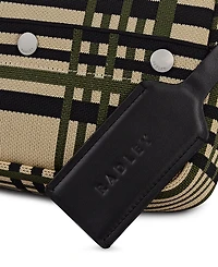 Radley London Hadleigh Place Check Small Ziptop Crossbody Bag
