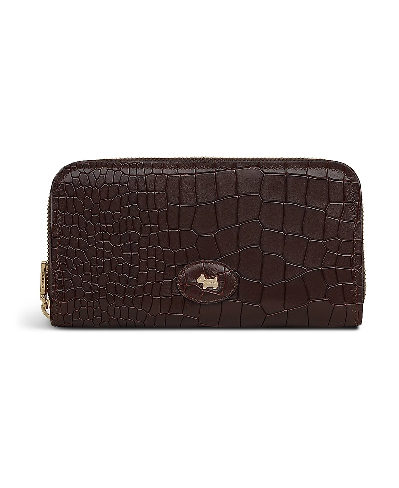 Radley London Heath Crescent Croc Zip Around Wallet