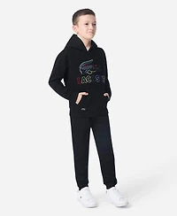 Lacoste Boys 8-20 Logo Embroidered Hoodie
