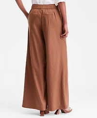 I.n.c. International Concepts Women's High-Rise Pleated Pull-On Wide-Leg Pants, Macy's Exclusive
