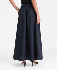 I.n.c. International Concepts Women's Cotton Poplin Maxi Skirt, Macy's Exclusive