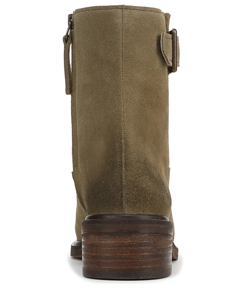 Franco Sarto Women's Gillian Round Toe Zip Short Boots