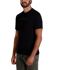 Karl Lagerfeld Paris Men's Short Sleeve Crewneck Logo T-Shirt