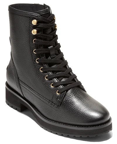 Cole Haan Women's Lyndon Waterproof Lace Up Booties
