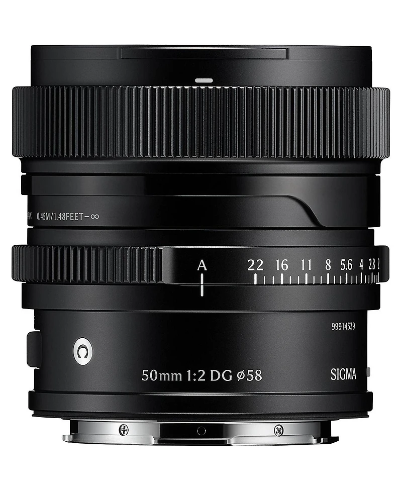 Sigma 50mm f/2 Dg Contemporary Lens for L Mount, Black