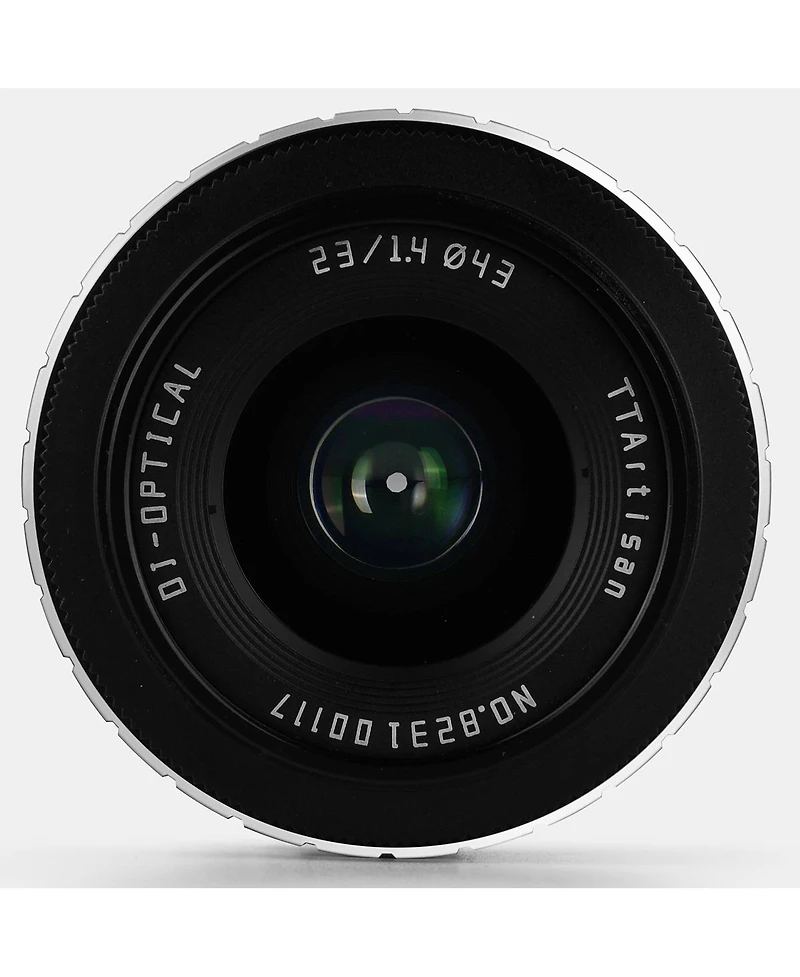 TTArtisan 23mm f/1.4 Lens for Fujifilm X, Black/Silver