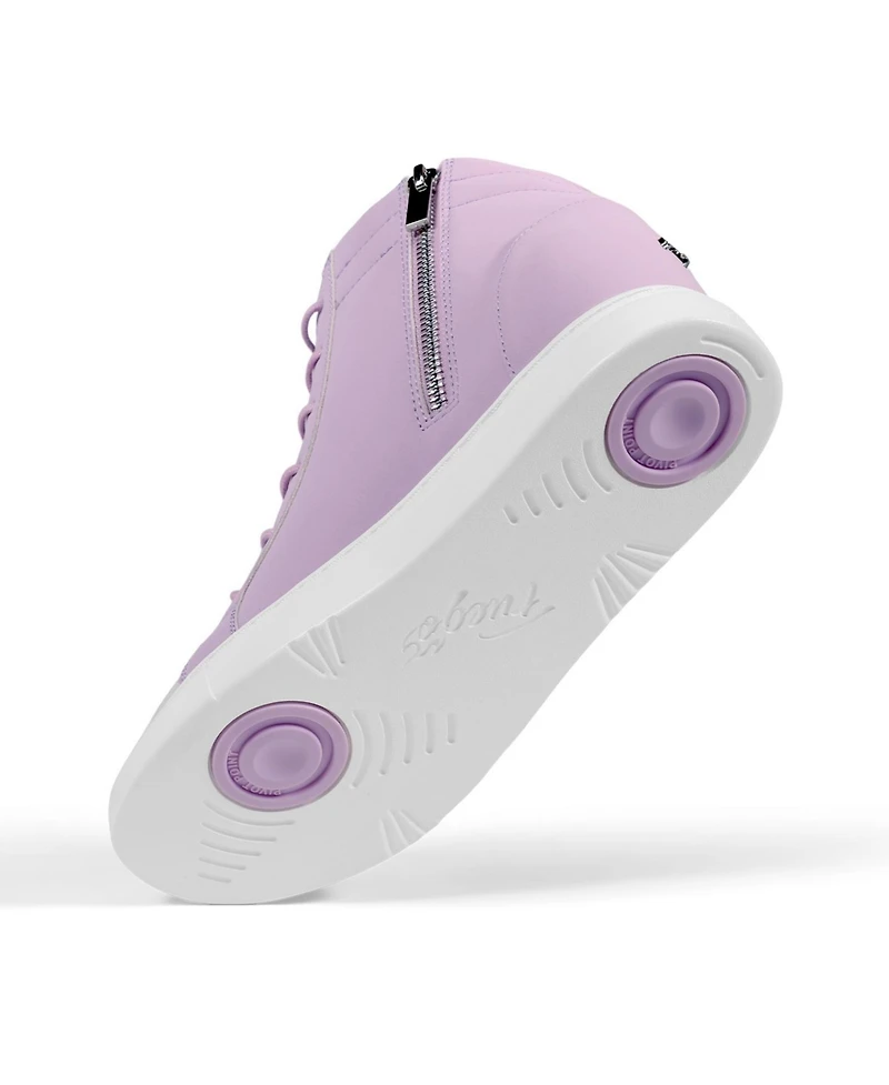 Women's Lavender Wedge Sneaker
