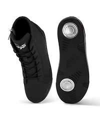 Fuego Kids All-black Wedge Sneaker