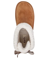 earth Women's Wing Round Toe Casual Ankle Booties