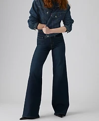 Levi's Women's 318 Shaping Stellar-Stretch Wide-Leg Jeans