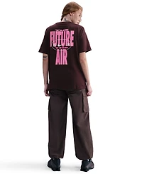 Nike Women's Ribbed Collar Loose T-Shirt