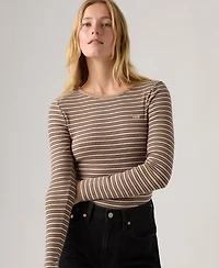 Levi's Women's Hayes Clara Strip Long Sleeve Top
