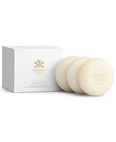 Creed Men's 3-Pc. Fresh and Woody Perfumed Soap Gift Set