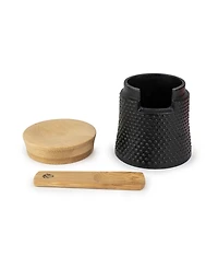 Peugeot Bali Cast Iron 3" Pepper Grinder with Salt Cellar Set