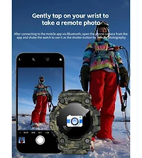 Ruxing smart Outdoor Adventure Waterproof Smart watch with Bluetooth Calling and Compass