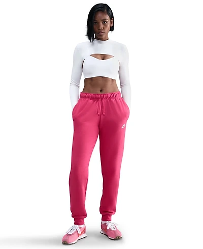 Nike Women's Sportswear Club Fleece Mid-Rise Joggers
